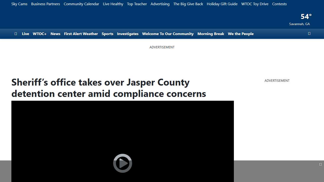 Sheriff’s office takes over Jasper County detention center amid compliance concerns