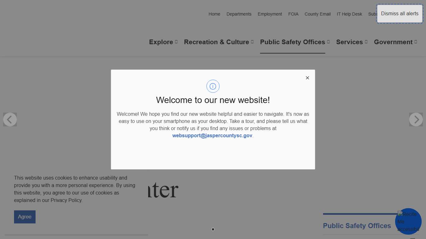 Detention Center Jasper County